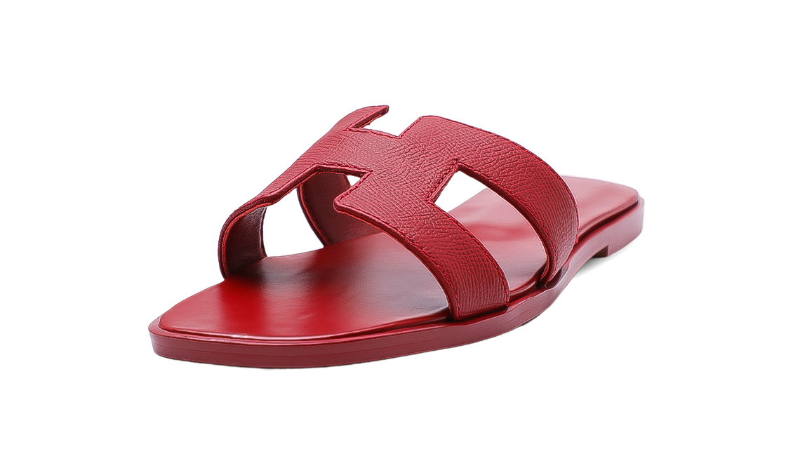 Hermès Oran Sandals Red Image