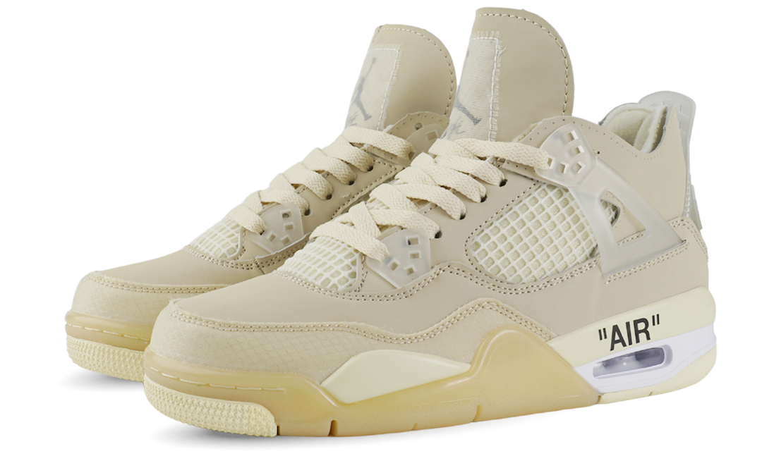 Nike Air Jordan 4 Off White Sail Image