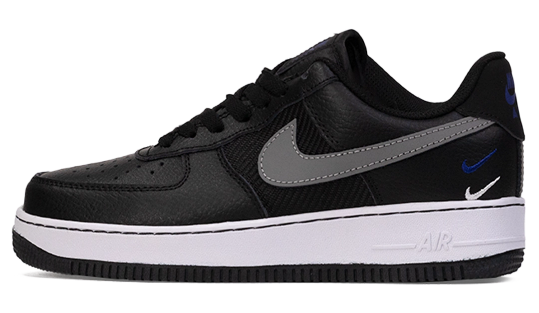 Nike Air Force 1 Low Triple Swoosh Black Image