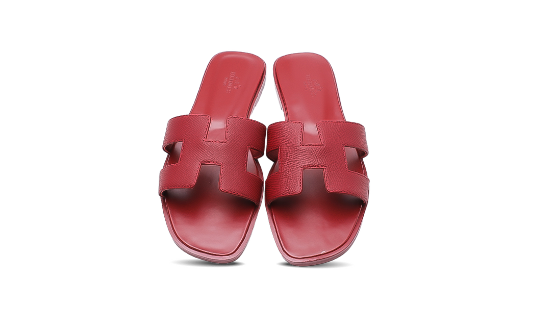 Hermès Oran Sandals Red Image