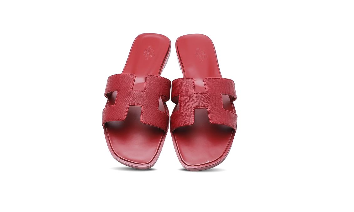 Hermès Oran Sandals Red Image