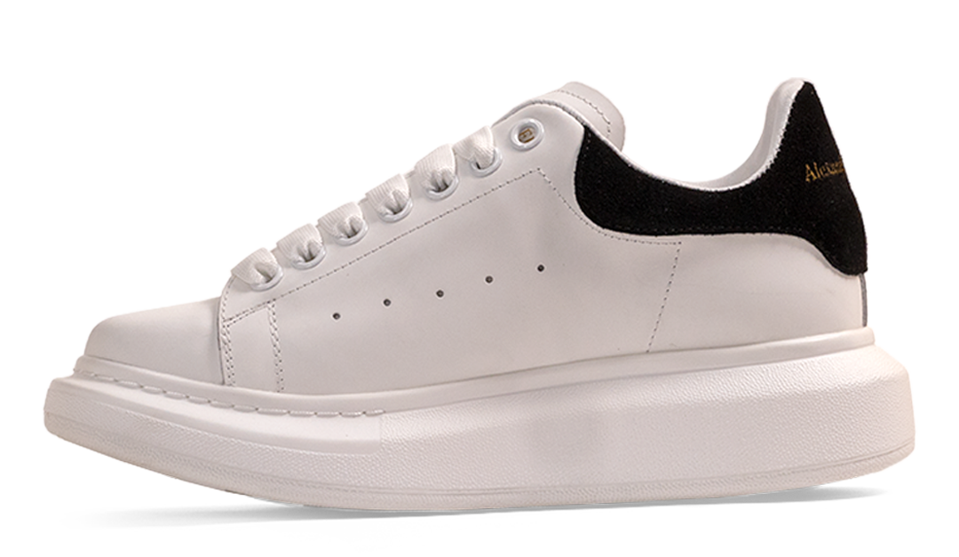 Alexander Mcqueen Oversized Sneaker in White/black Image