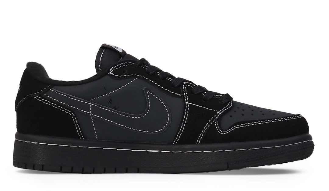 Jordan 1 Retro Low OG SP Travis Scott Black Phantom Image