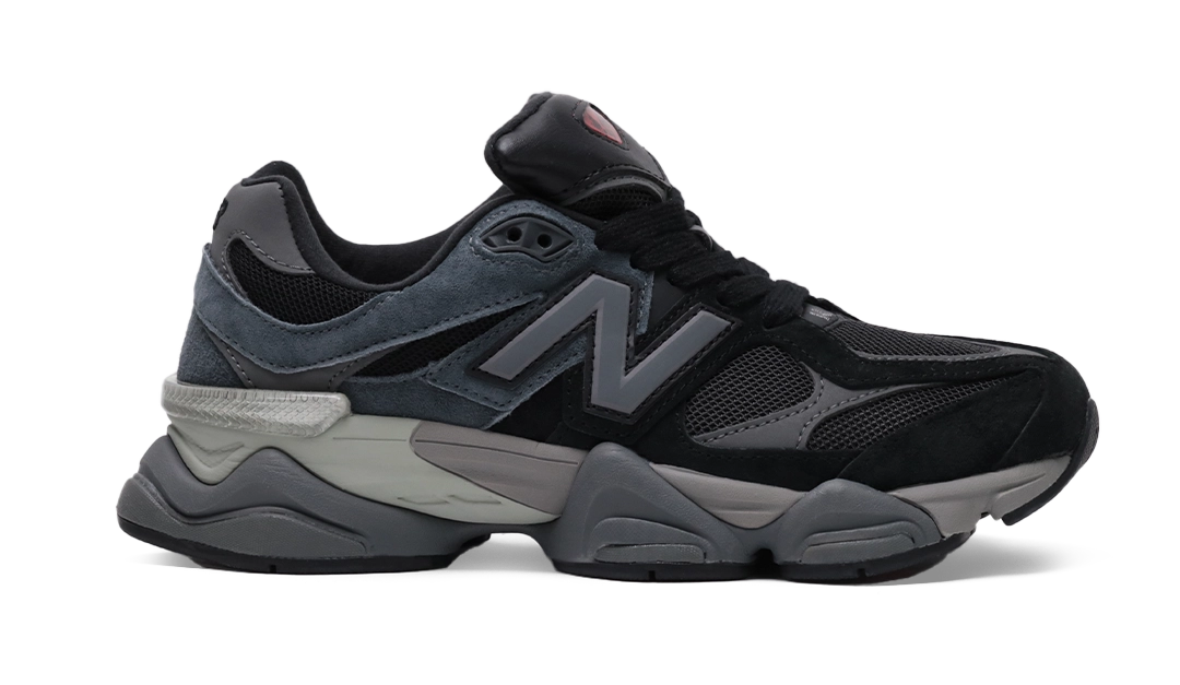 New Balance black 9060 Suede Sneakers Image