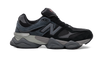 New Balance black 9060 Suede Sneakers