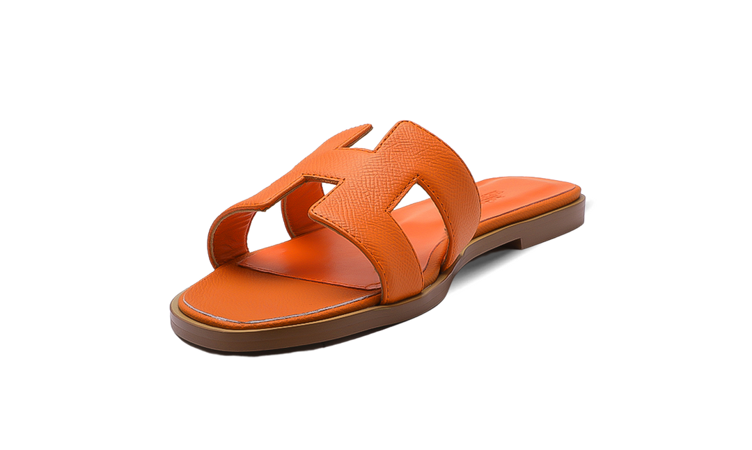 Hermès Oran Sandals Orange Image