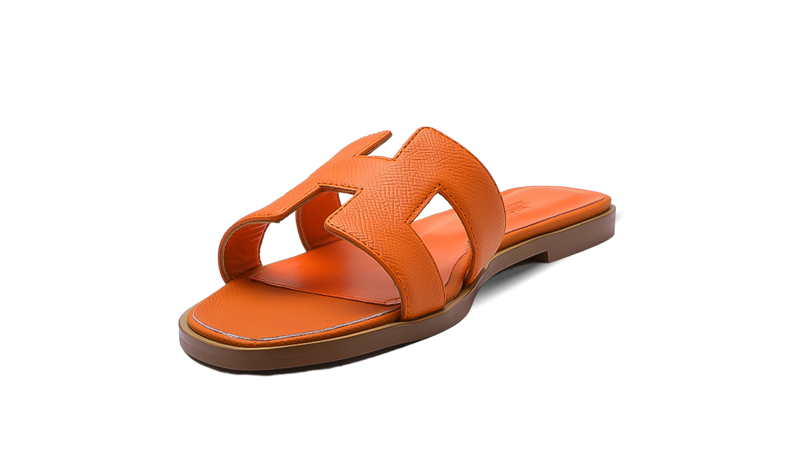 Hermès Oran Sandals Orange Image