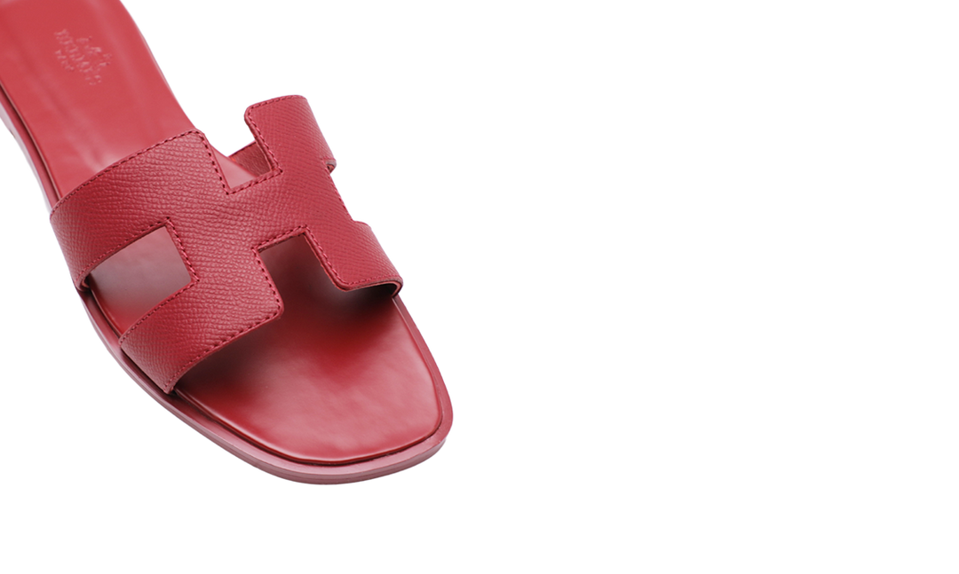 Hermès Oran Sandals Red Image