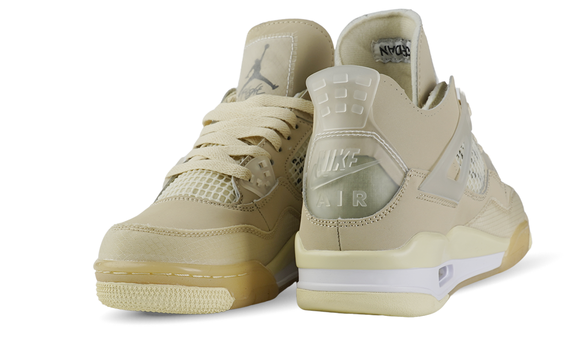 Nike Air Jordan 4 Off White Sail Image