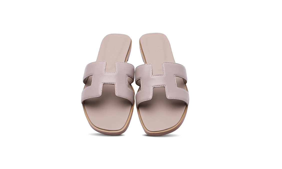 Hermès Oran Sandals Beige Image