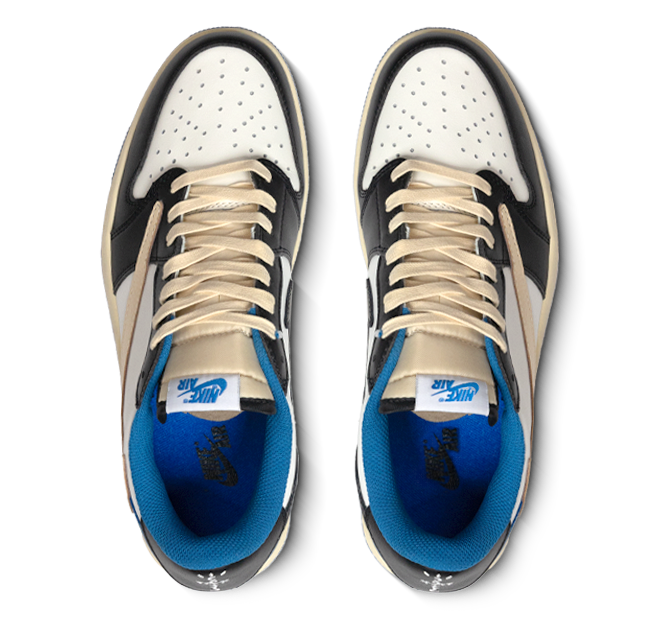 Nike Air Jordan Low Travis Scott Fragment Image