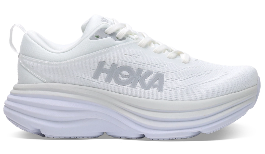 Hoka bondi 8 white Image