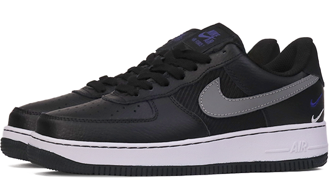 Nike Air Force 1 Low Triple Swoosh Black Image