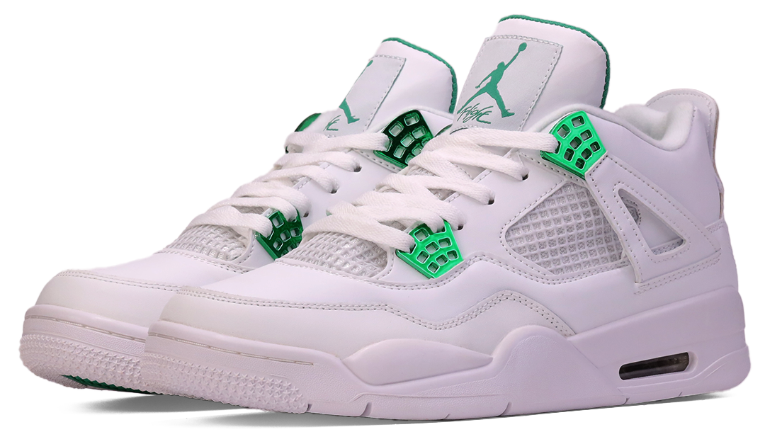 Nike Air Jordan 4 Metallic Green Image