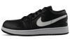 Nike Air Jordan 1 Low Leather Trainers Black/White