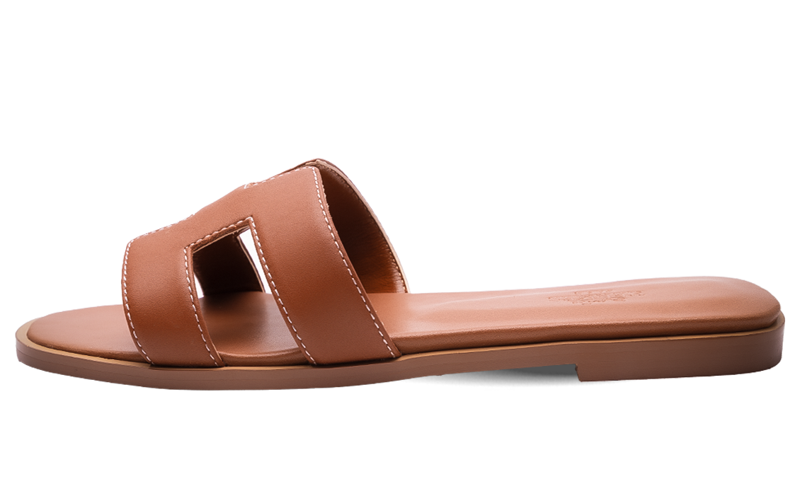 Hermès Oran Sandals Gold Image