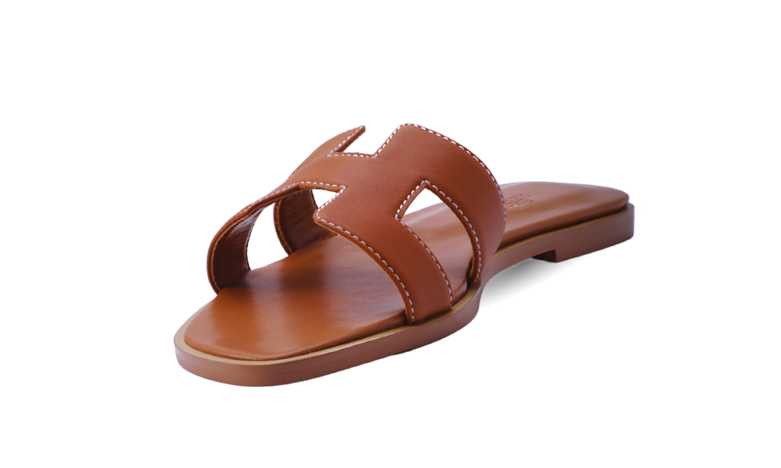 Hermès Oran Sandals Gold Image