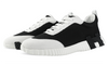 HERMES Bouncing Men's Sneakers | White & Black