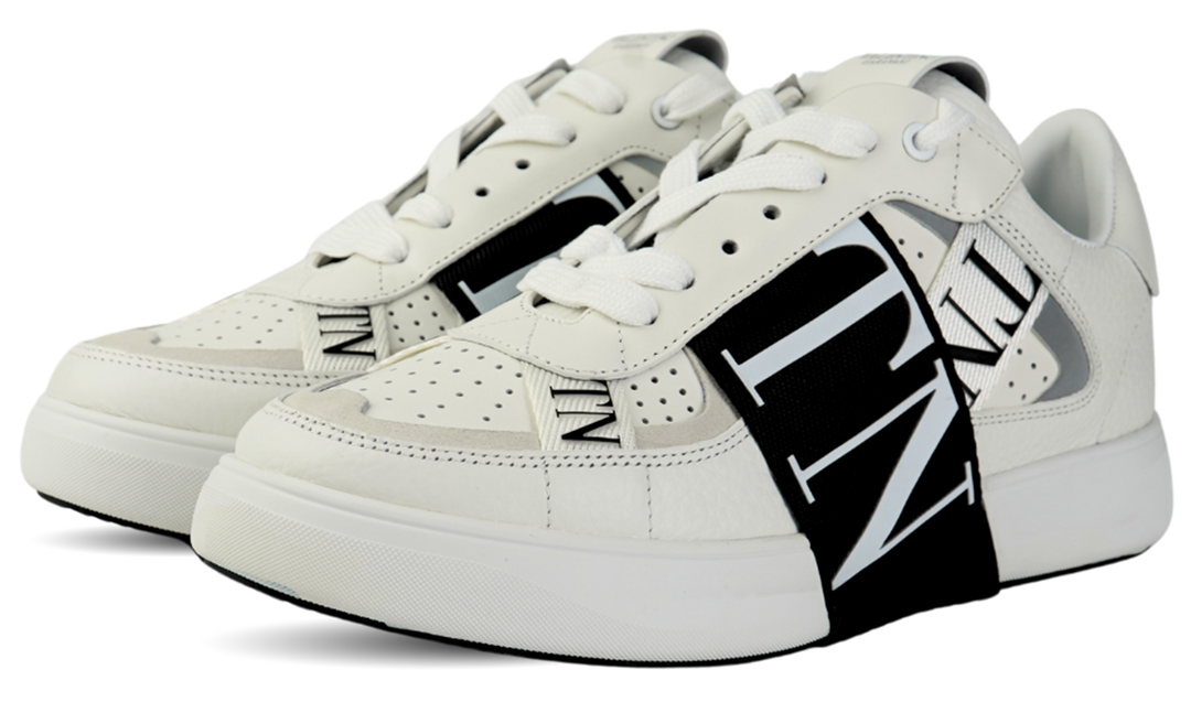 VALENTINO GARAVANI Leather White/Black Image