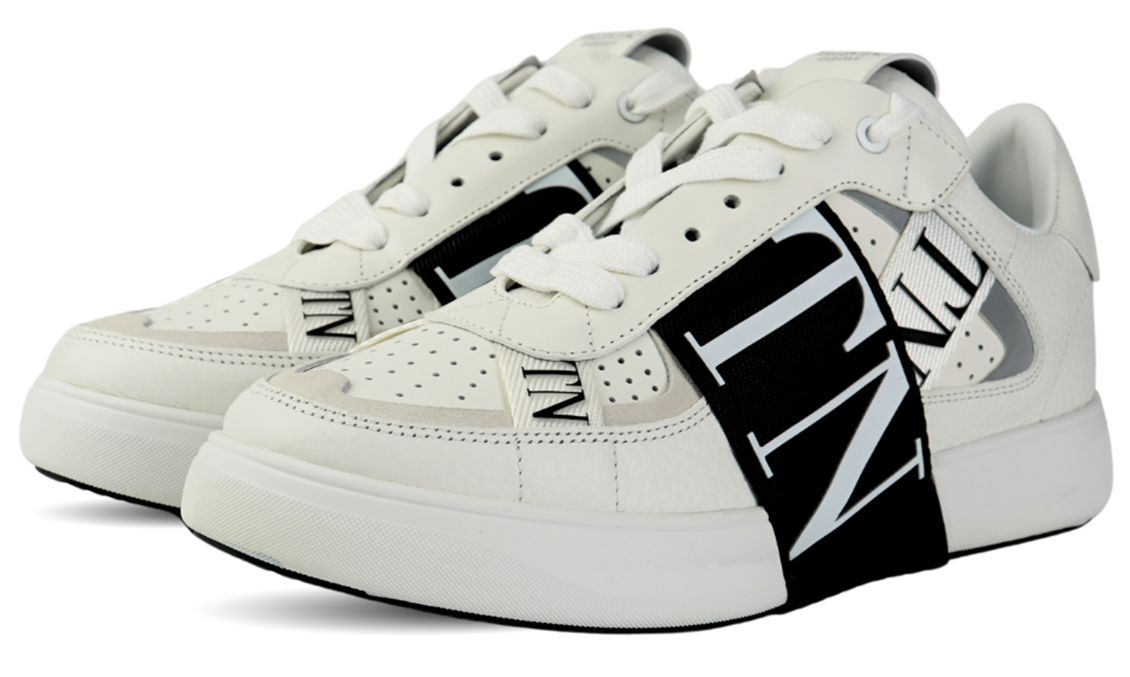 VALENTINO GARAVANI Leather White/Black Image