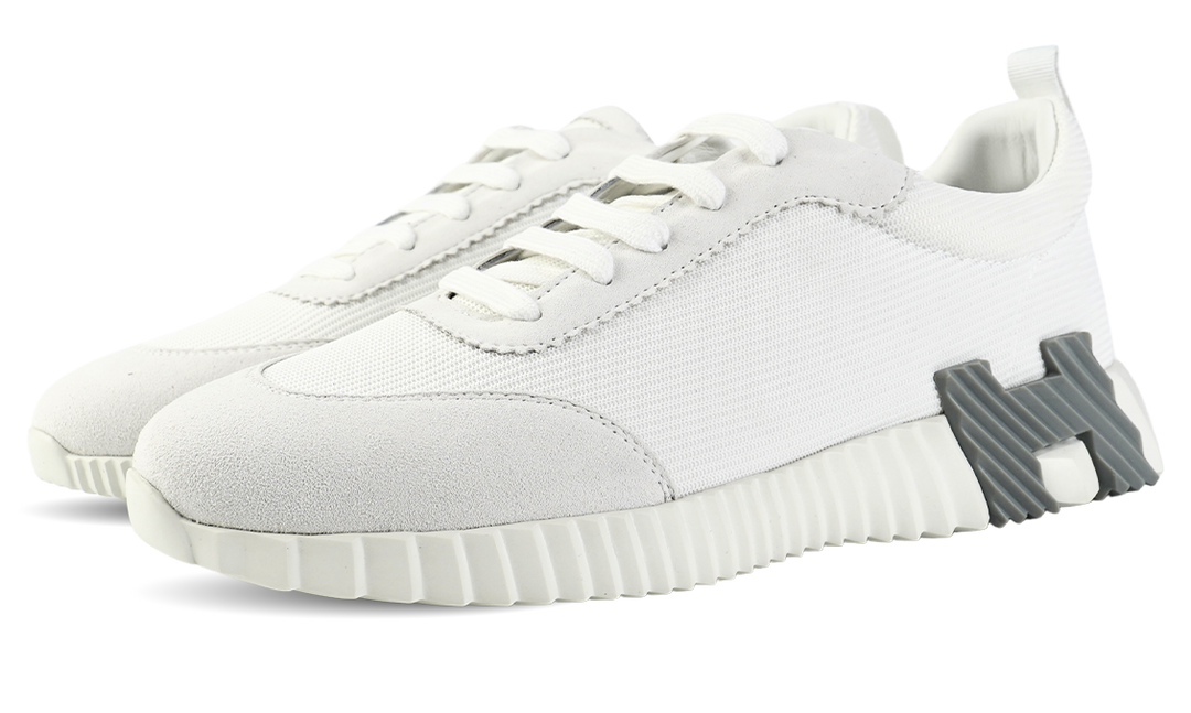 HERMES Bouncing Men's Sneakers | White Image