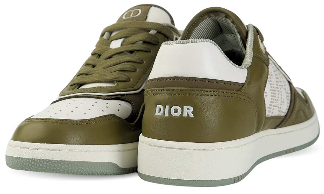 Dior B27 Low 'Dior Oblique Galaxy - Olive' Image