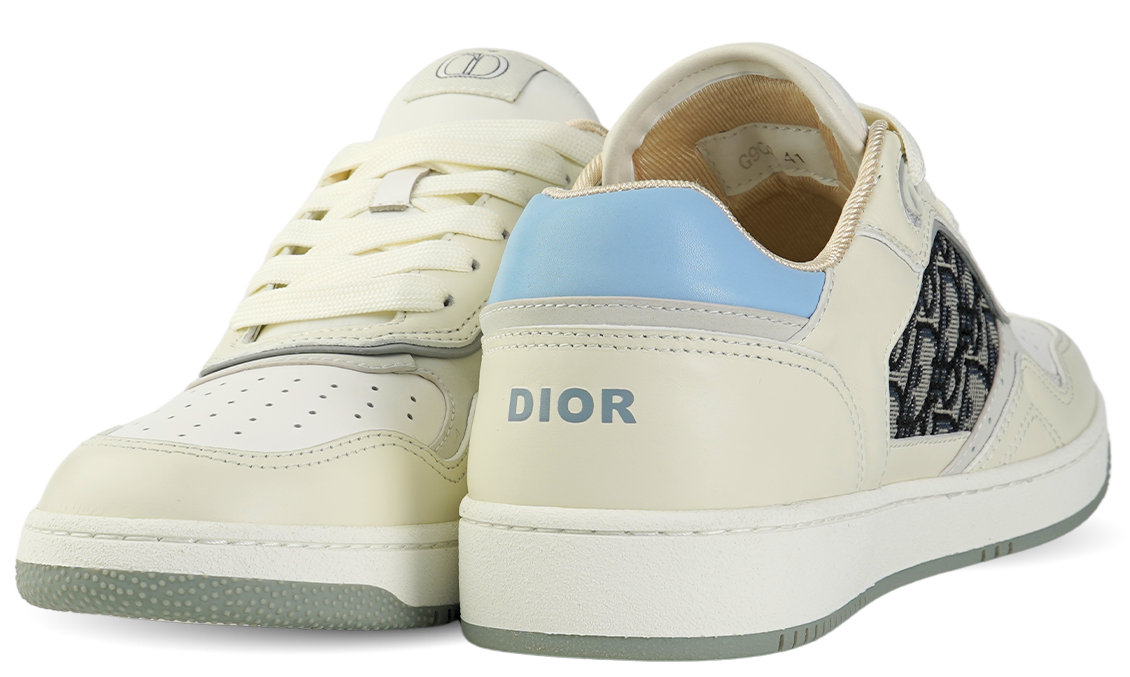 Dior Multicolor Leather and Fabric B27 Low Top Sneakers Image