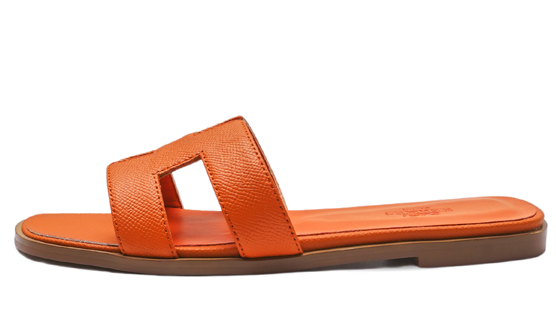 Hermès Oran Sandals Orange Image