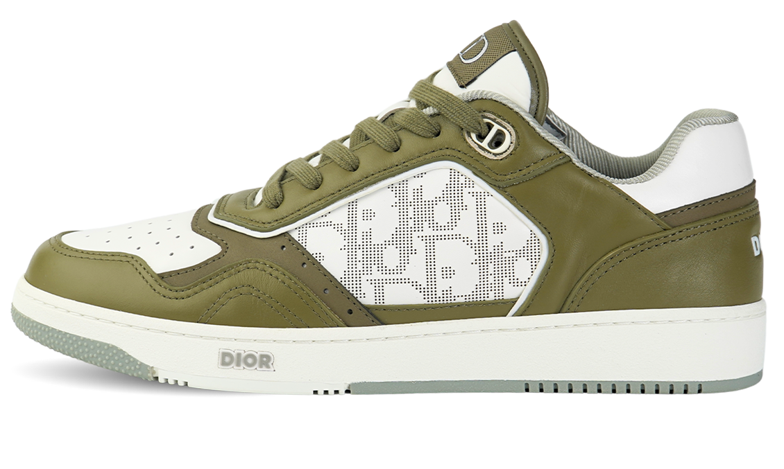 Dior B27 Low 'Dior Oblique Galaxy - Olive' Image