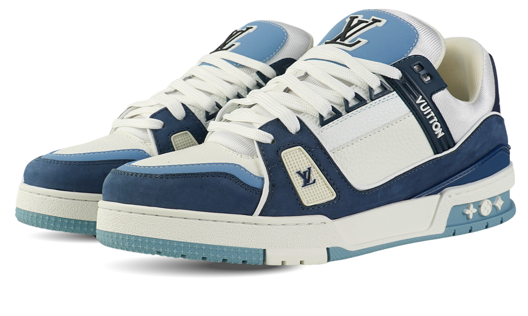 Louis Vuitton STREET STYLE TRAINER SNEAKER BLUE Image