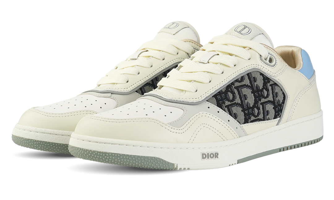 Dior Multicolor Leather and Fabric B27 Low Top Sneakers Image