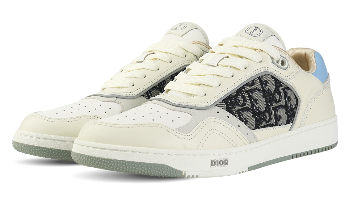 Dior Multicolor Leather and Fabric B27 Low Top Sneakers Image