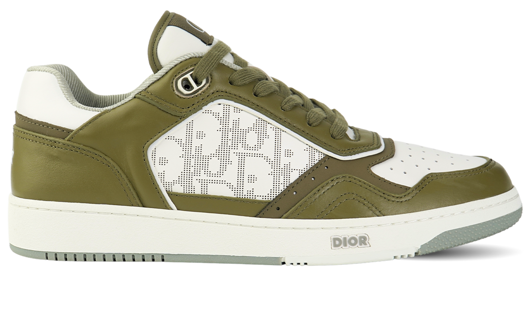 Dior B27 Low 'Dior Oblique Galaxy - Olive' Image