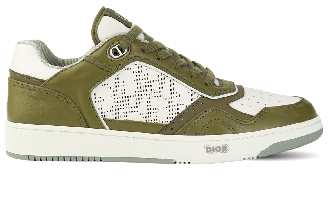 Dior B27 Low 'Dior Oblique Galaxy - Olive' Image