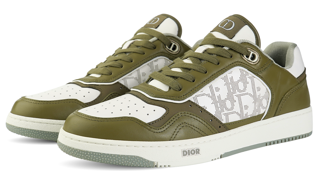 Dior B27 Low 'Dior Oblique Galaxy - Olive' Image