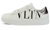 Valentino Garavani Open Sneaker in Calfskin Leather With VLTN Logo Print