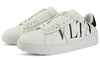 Valentino Garavani Open Sneaker in Calfskin Leather With VLTN Logo Print